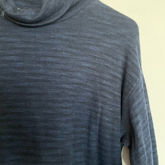 Zara Turtle Neck Fit and Flare cotton Dress - Picture 4 of 5